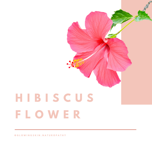 Hibiscus = Skin Antioxidant